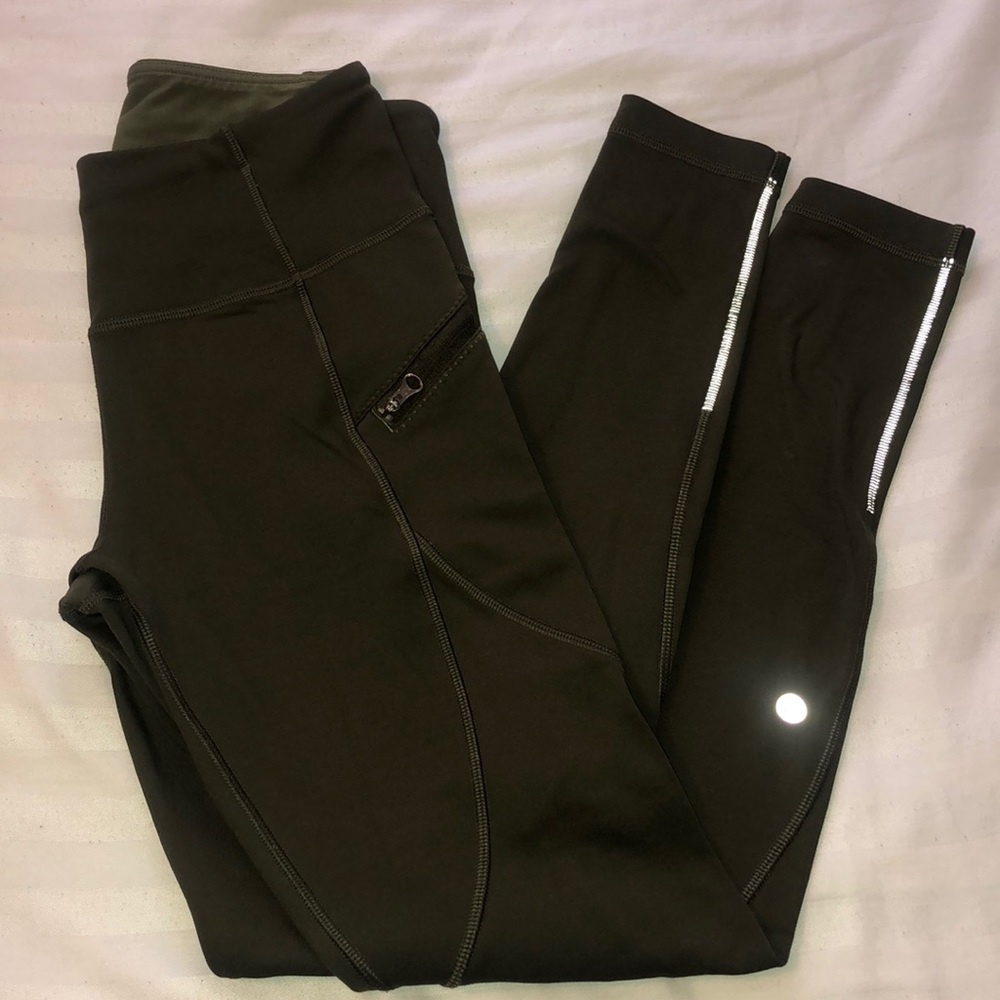 Olive Green Lululemon Leggings